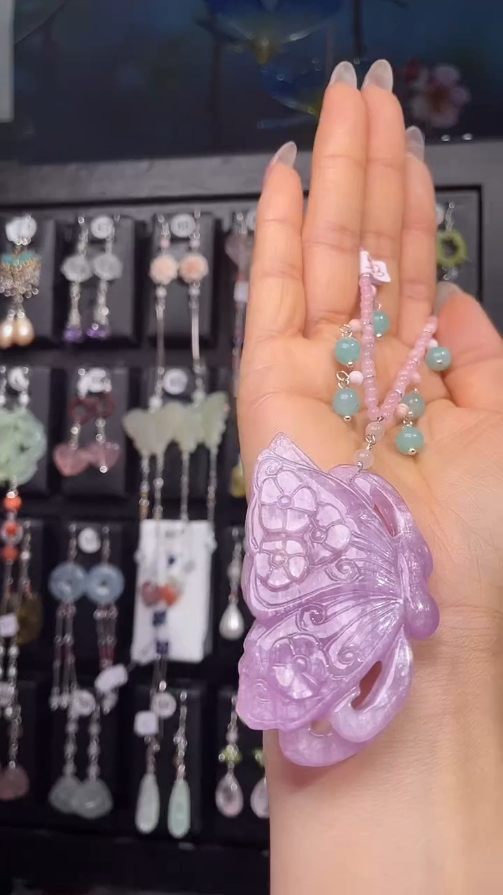 银S925镶嵌耳饰紫晶?****?紫气东来☀顺5发1