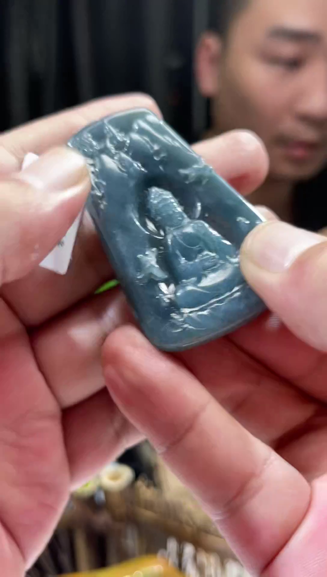【闪购商品】翡翠颈饰未镶嵌天然翡翠（多样性发）观音