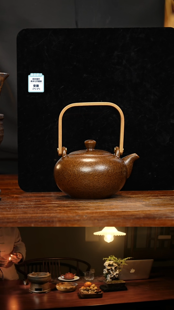 【闪购商品】紫砂茶壶八戒茶器-古法柴烧