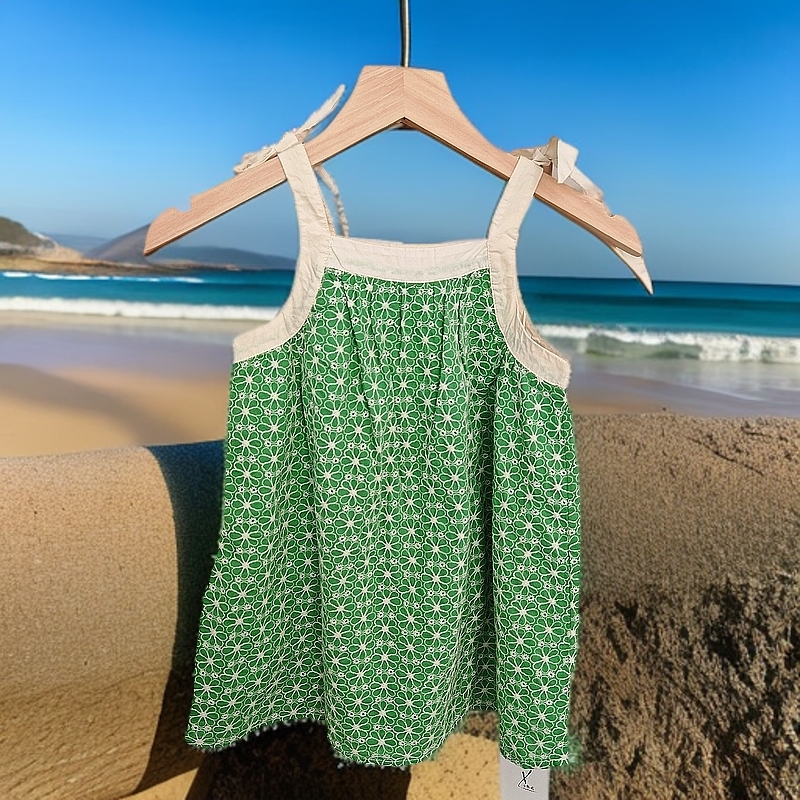 2025新款吊带女童夏季连衣裙柔软舒适