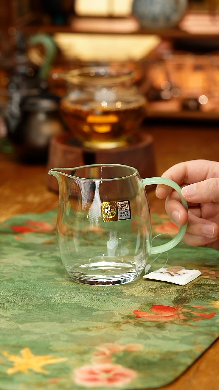 【闪购商品】禾器/晶彩澄然茶海/浅玉色