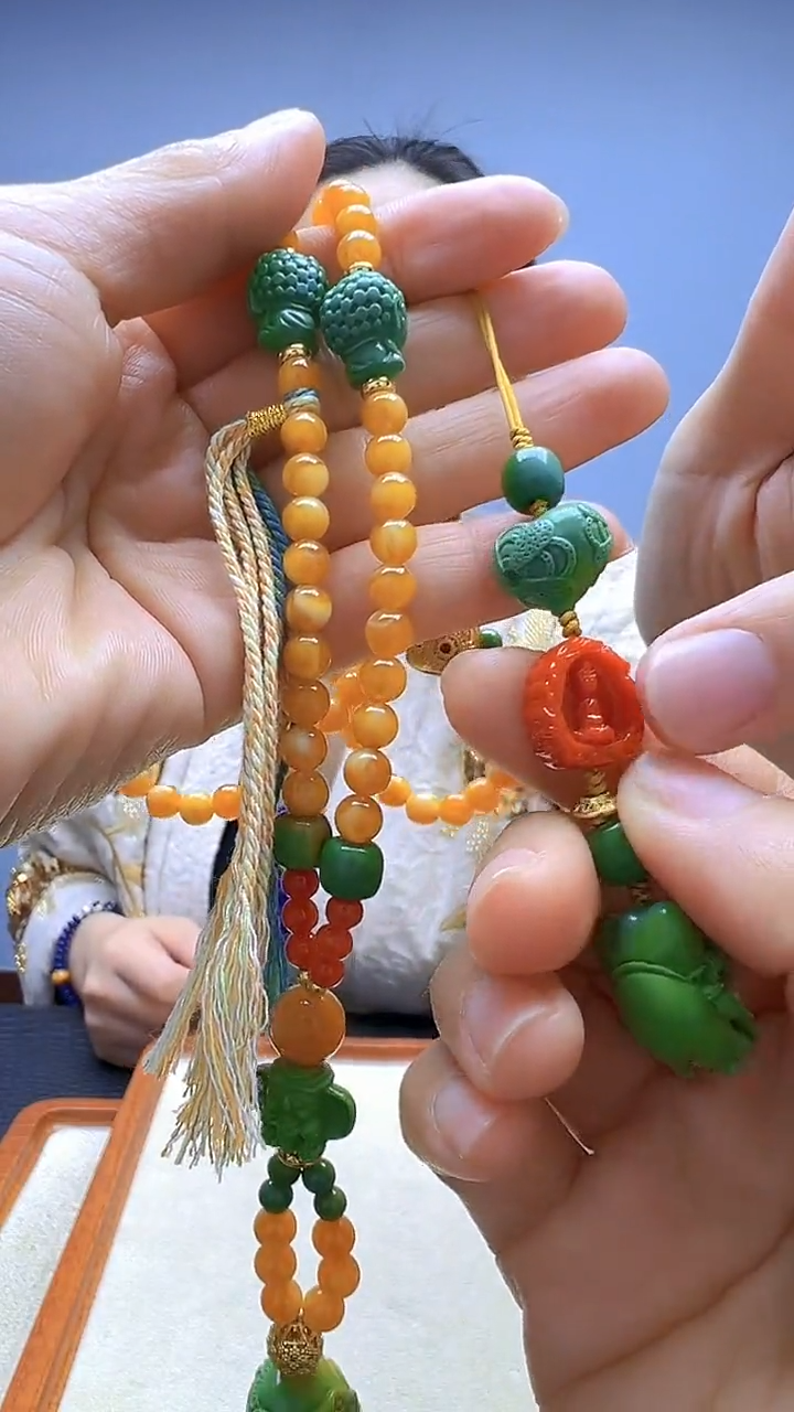 无非金属高货diy劲饰象绳项链