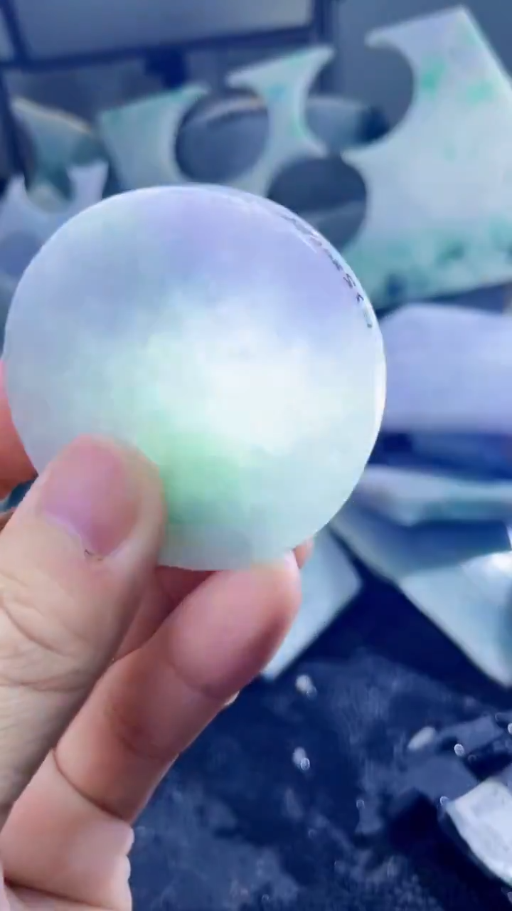 裸石翡翠天然A货翡翠板料