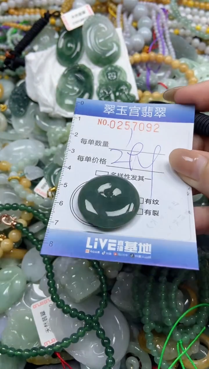 颈饰未镶嵌翡翠闪购C0257092