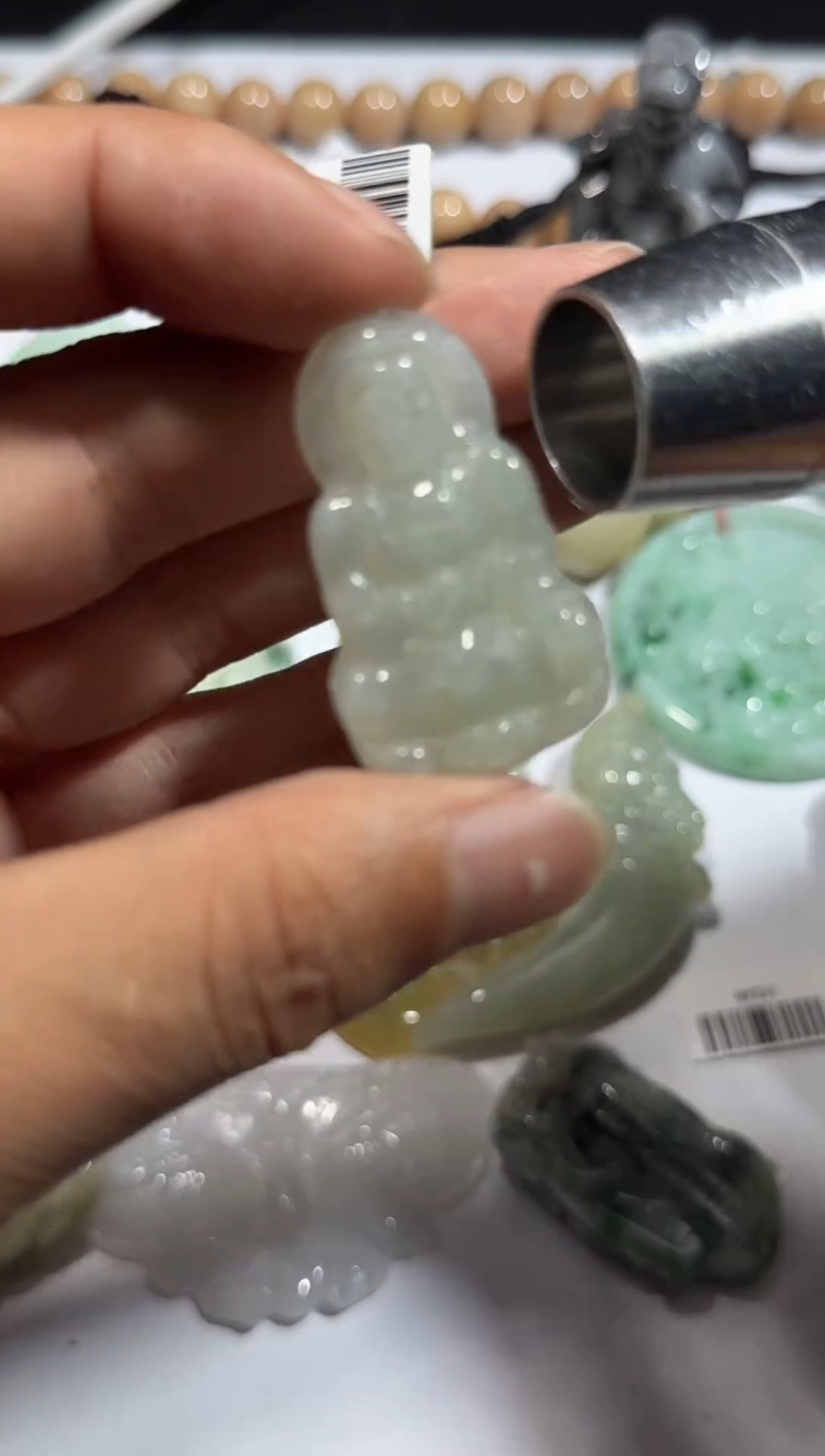 【闪购商品】翡翠颈饰未镶嵌00015423