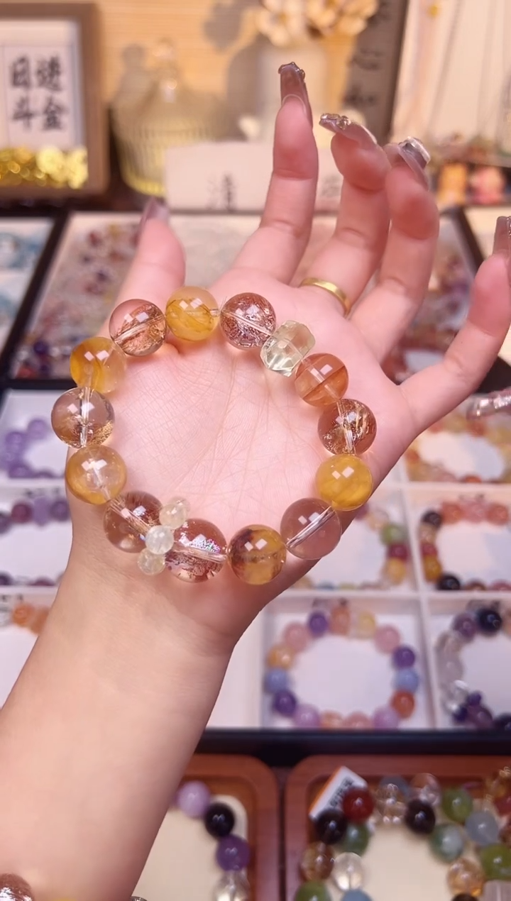 未镶嵌手串水晶1