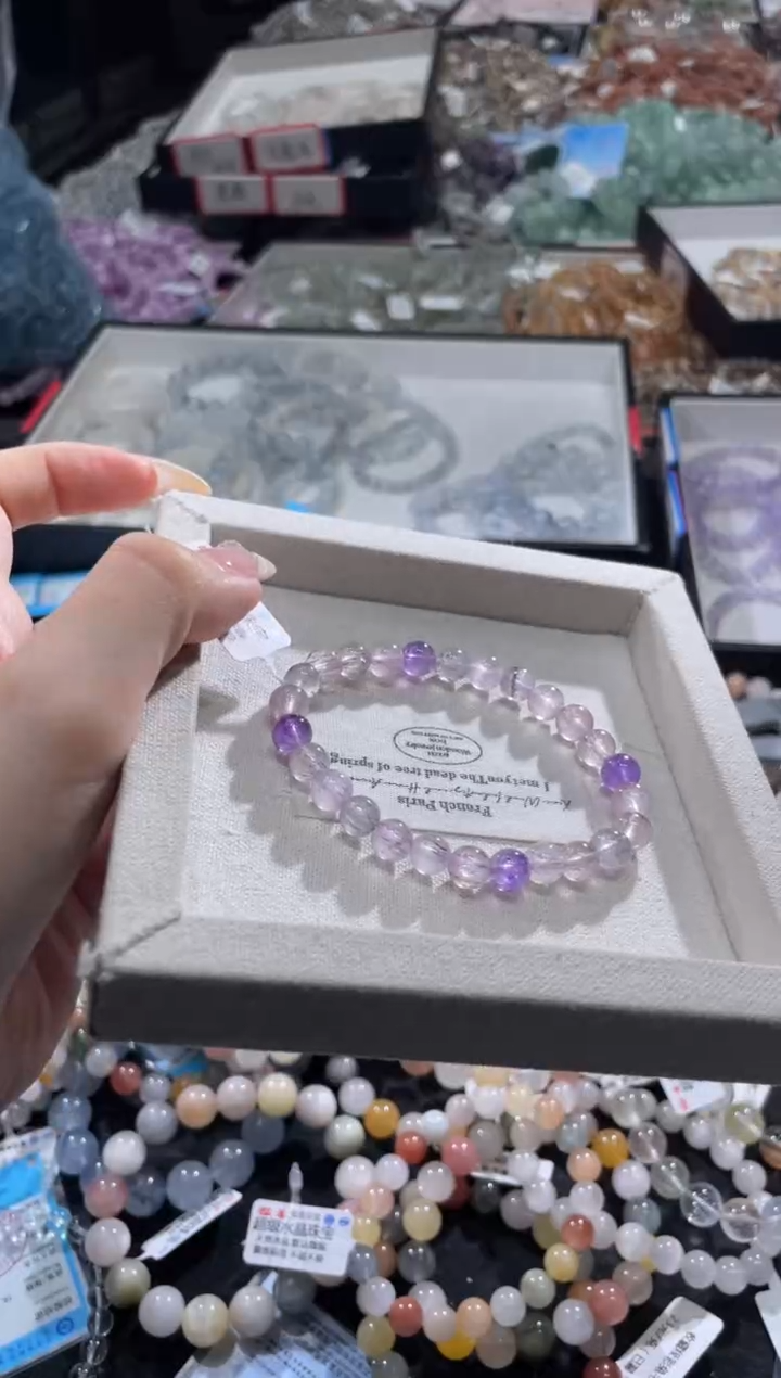 水晶手链未镶嵌349号 多样性发一7+