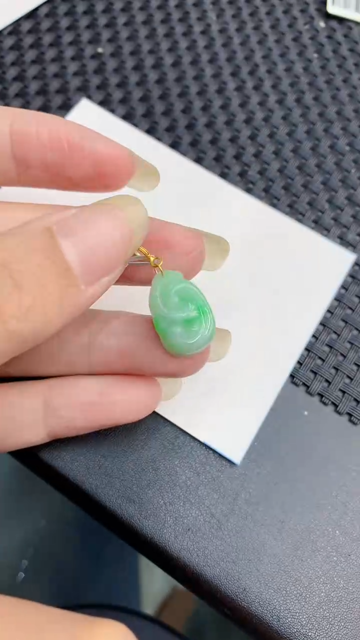 【闪购商品】翡翠颈饰银S925镶嵌            8