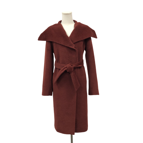 妃鱼/麦丝玛拉/羊驼毛/大衣/95新/z零一一四