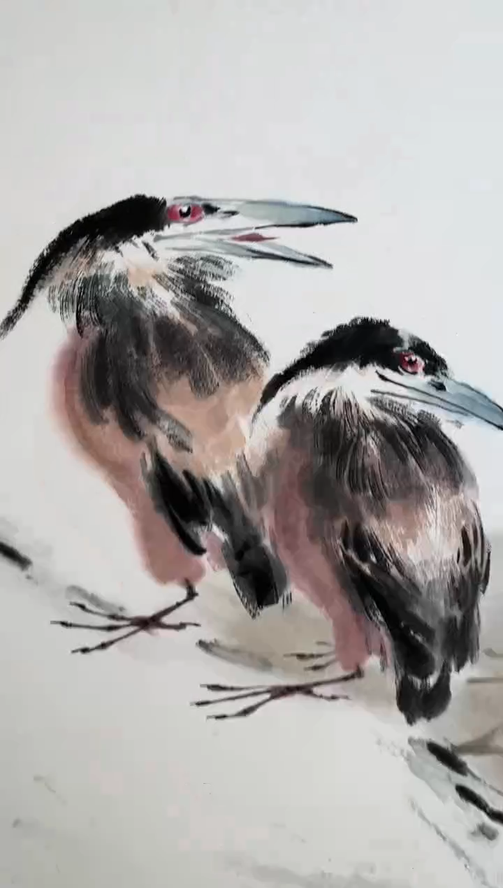 国画67送书众合郝凤先老师作品