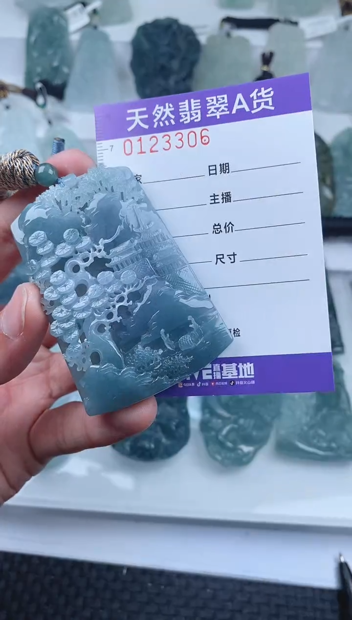【闪购商品】翡翠颈饰未镶嵌        306
