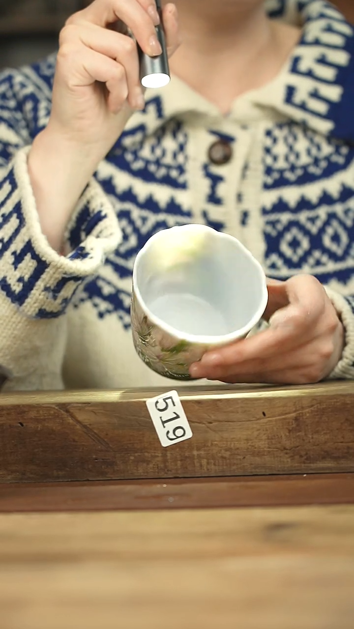 设计师手作款 十七手绘手握杯