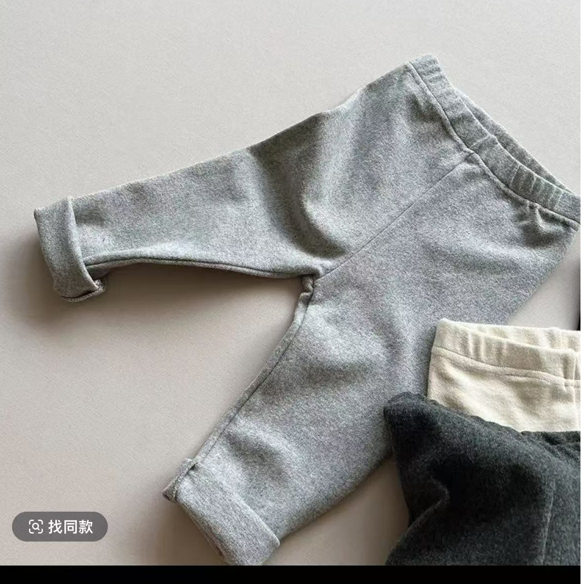 男女冬季中性休闲裤休闲裤小童灰色春秋运动裤宝宝