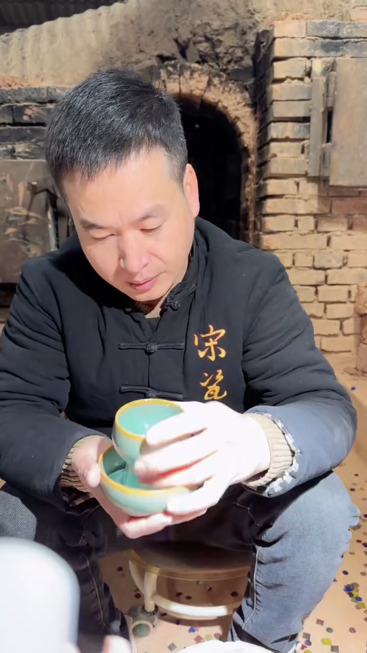 【闪购商品】茶盏倪锋12盏界柴烧鬼才