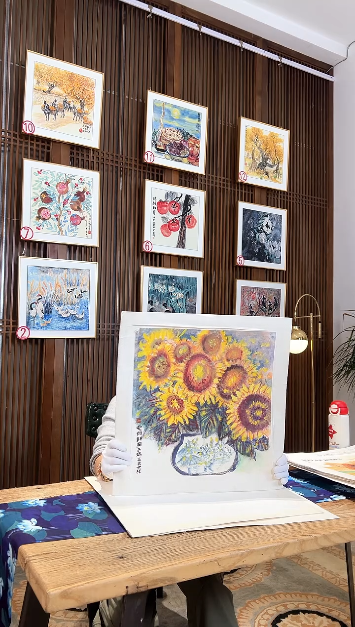 版画版画耿玉琨名章限量版画S