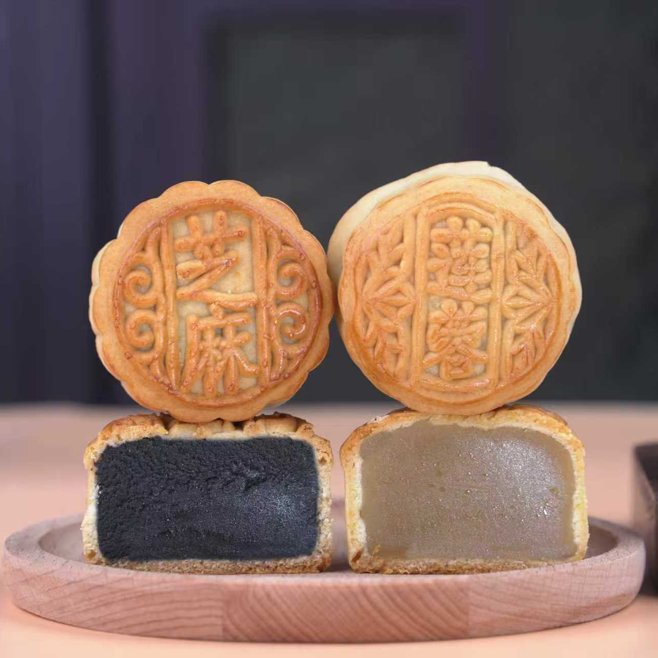 罗二月饼（福袋直播专属）二龙戏珠月饼