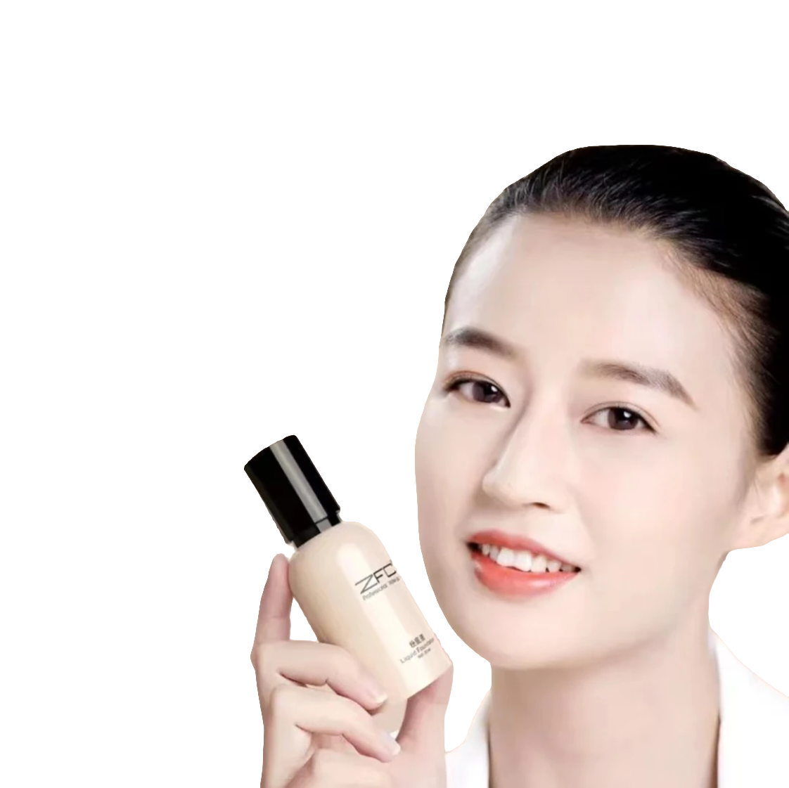 名师润颜持妆无瑕无痕油皮不油粉底液水润轻透水光持久遮瑕
