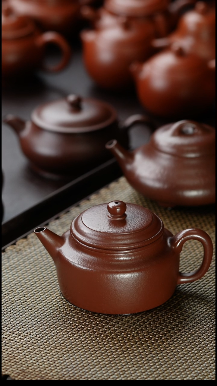 茶壶紫砂蛋*黄龙山紫砂 