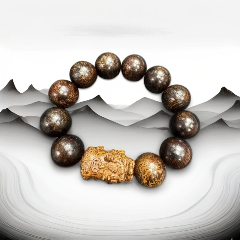 A70越南沉香木串20mm