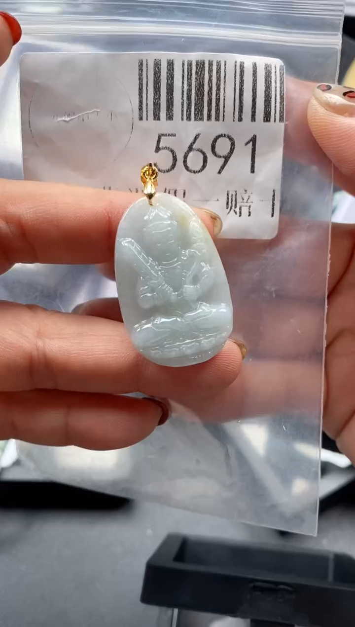 吊坠(不含链)未镶嵌翡翠5691