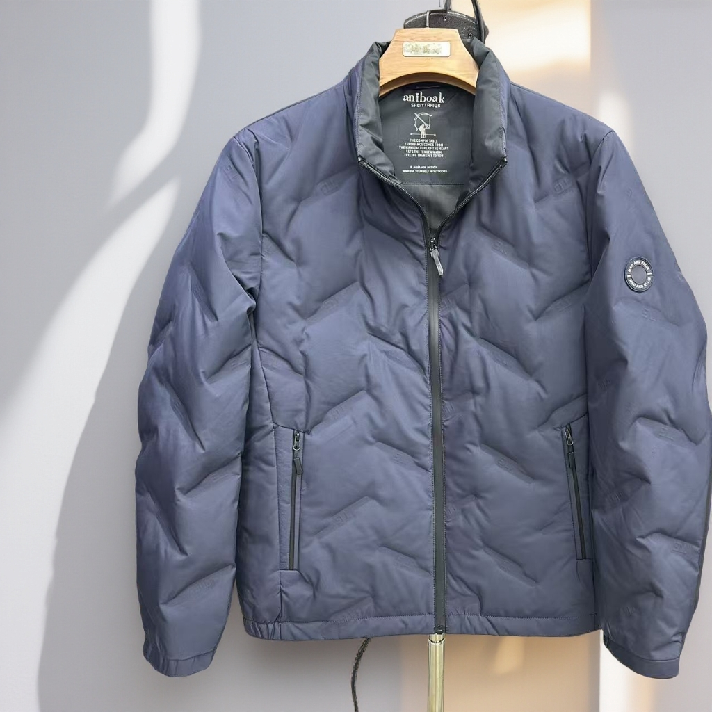 ⑧短款商务风羽绒防寒服冬季保暖立领简约轻薄潮流秋冬