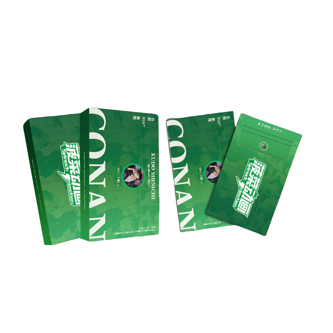 【新人浮浮1K2】名侦探柯南菠菜动画第一弹收藏色纸（默认代拆）