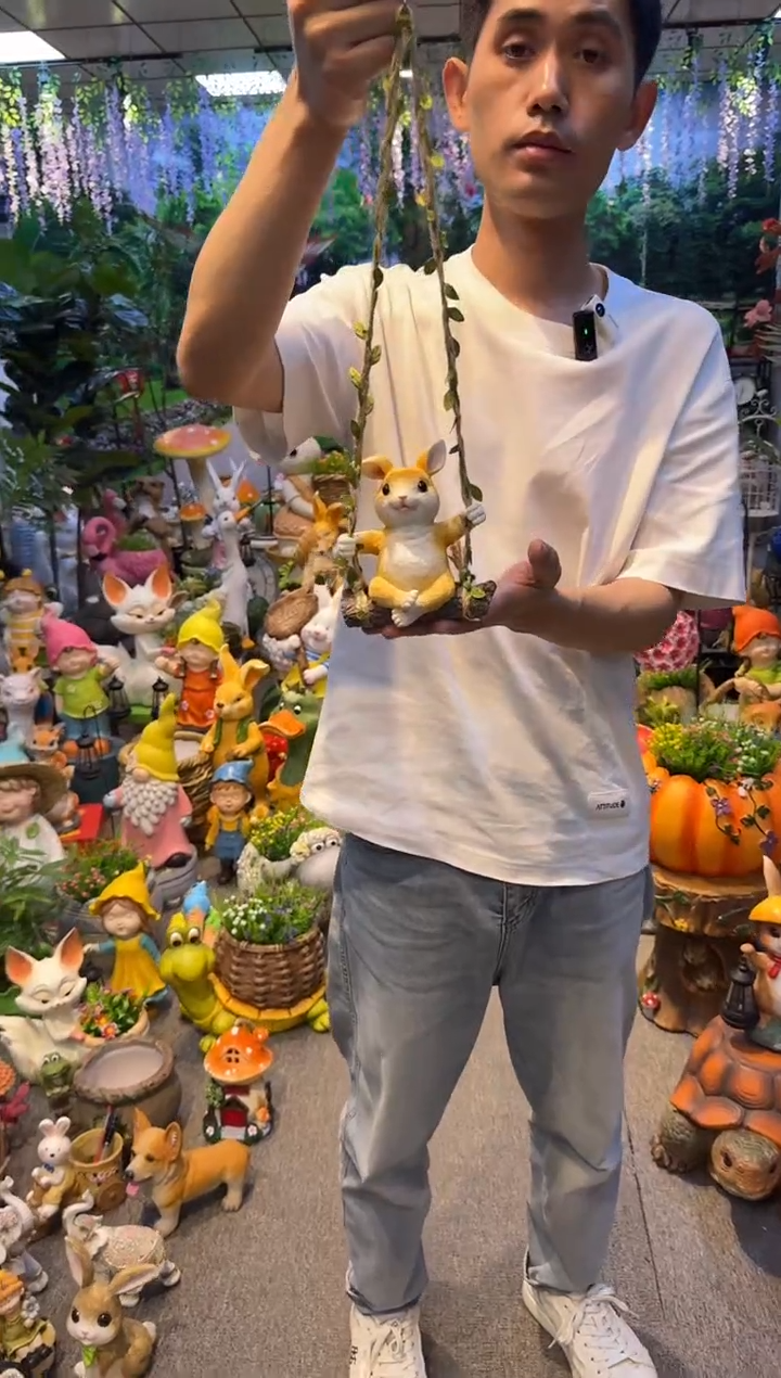 无花朵花园庭院摆件&00&