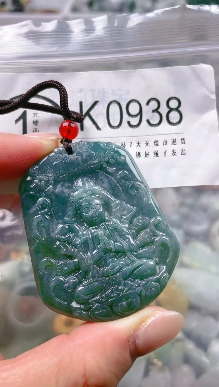 【闪购商品】翡翠颈饰未镶嵌/K/翡翠A货一图一物