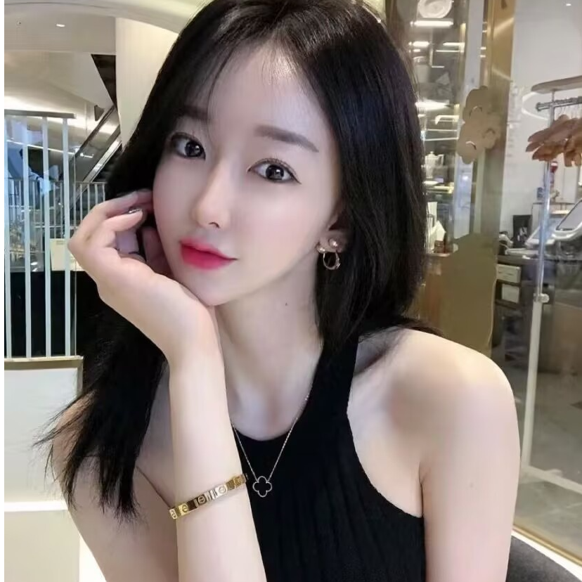 合金手镯 （顺丰包邮）18k轻奢女生钉子手镯B1