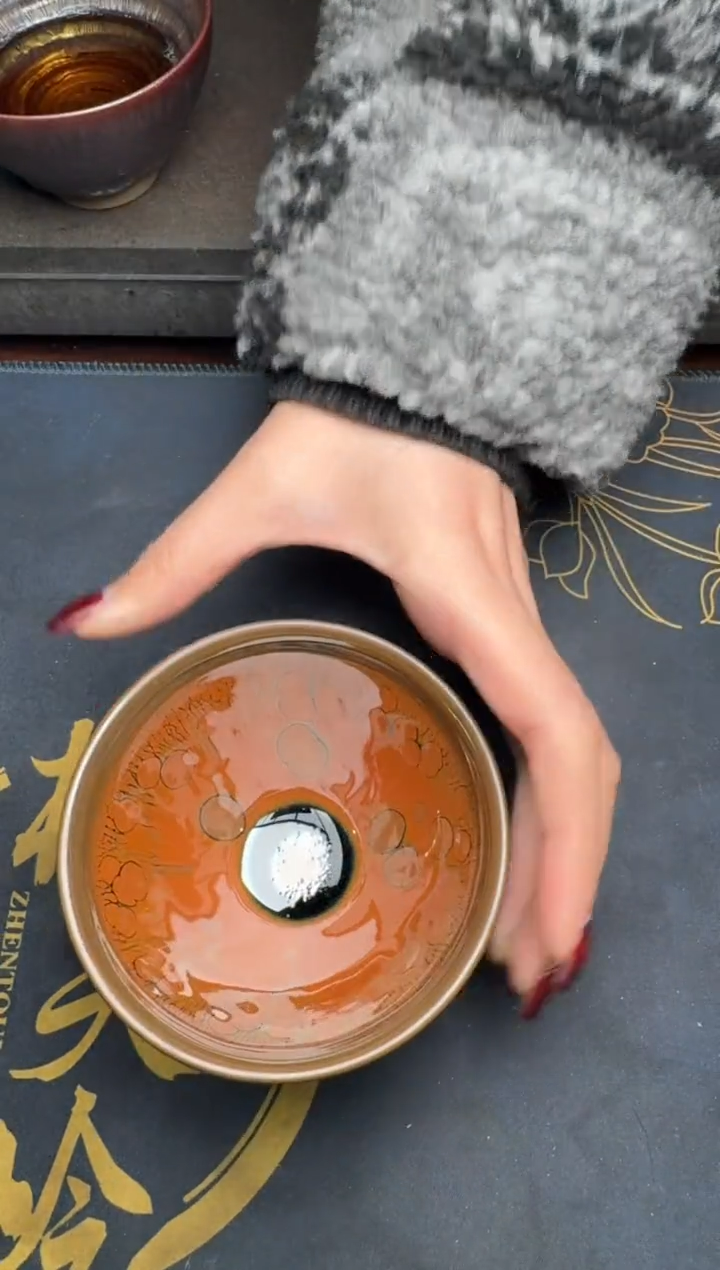 【闪购商品】茶盏徐长和曜变盏96