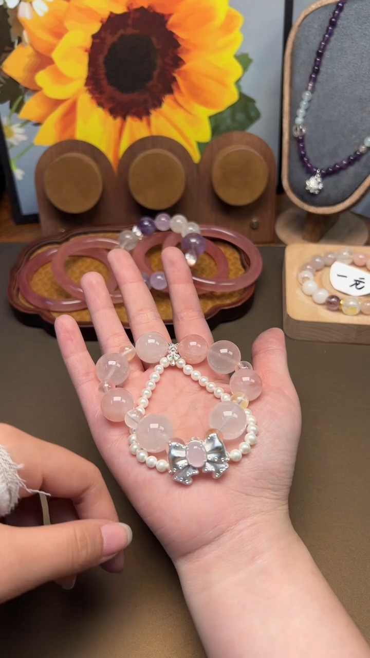 未镶嵌手链水晶1