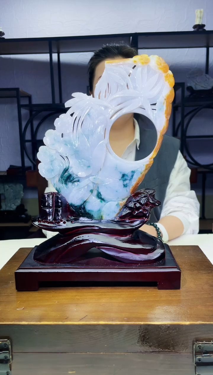 【闪购商品】定制翡翠未镶嵌毛货01230385 