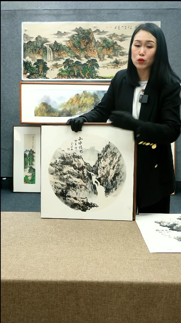 【闪购商品】国画52*52徐正道老师山水