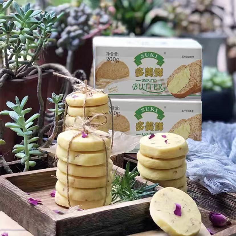 【保质期至26.8.24】比利时进口 多美鲜黄油（原味）200g*3条