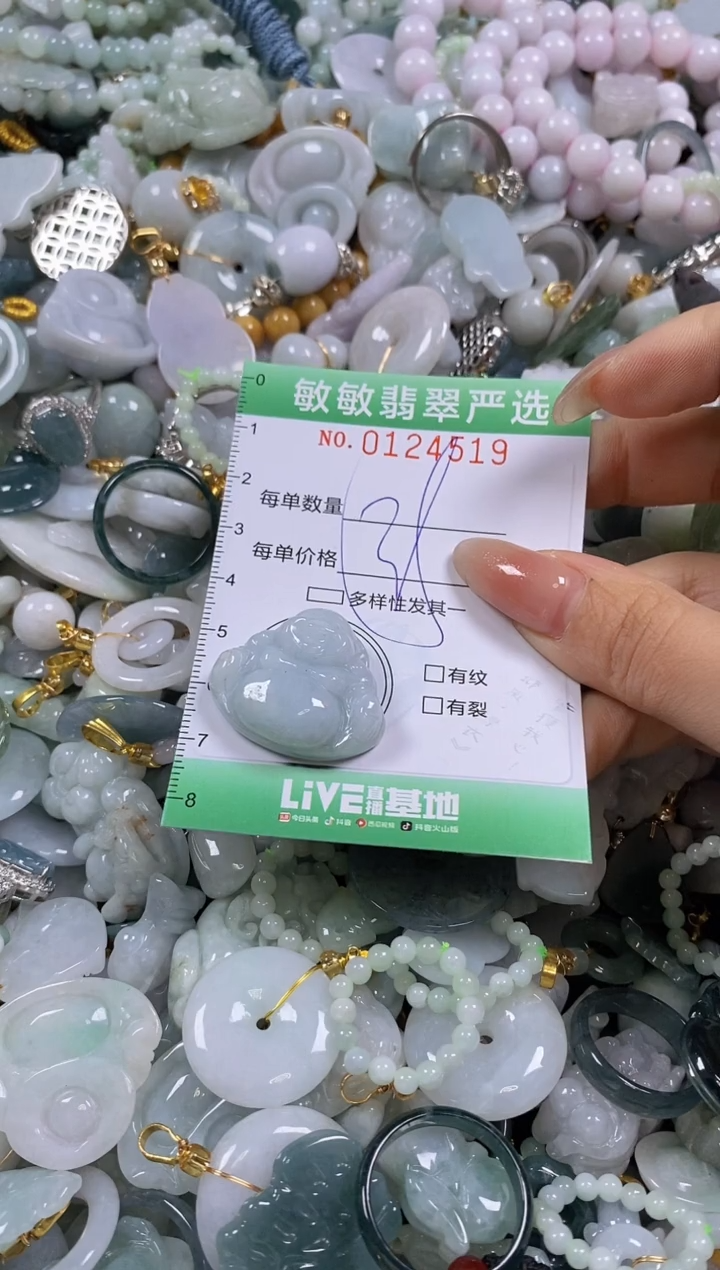 【闪购商品】翡翠颈饰未镶嵌闪购0124519