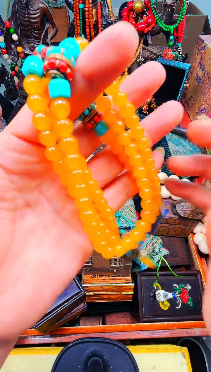 翡翠未镶嵌颈饰安哥精品专属链接d42