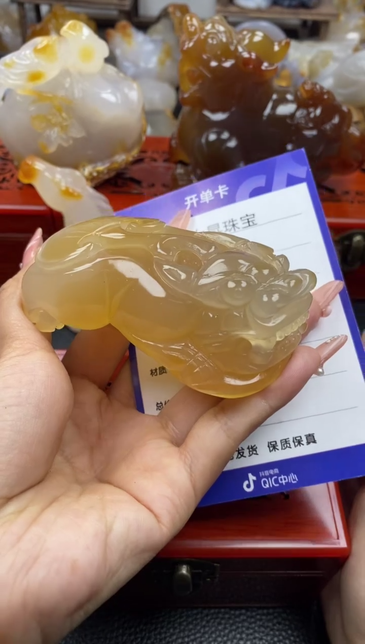 【闪购商品】玛瑙/玉髓手把未镶嵌00