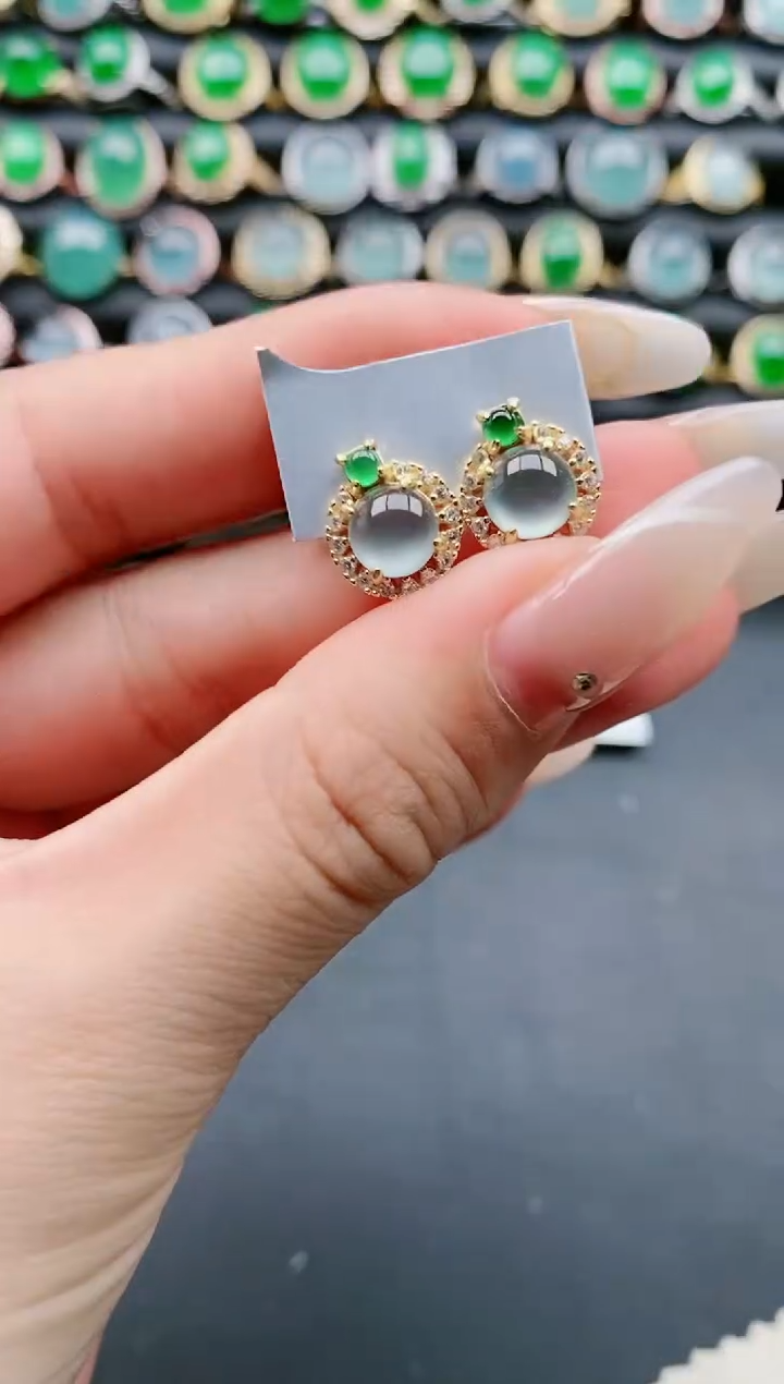 【闪购商品】翡翠戒指银S925镶嵌11111111