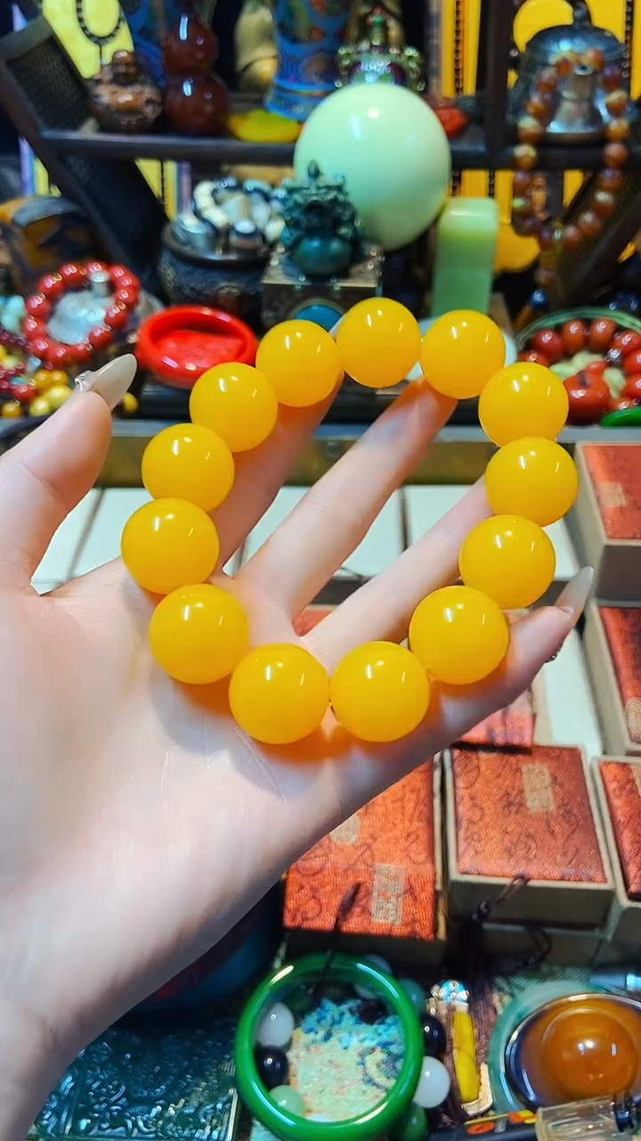 【闪购商品】蜜蜡手串未镶嵌主播推荐主播推荐