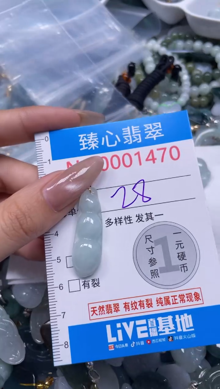 颈饰未镶嵌翡翠1470