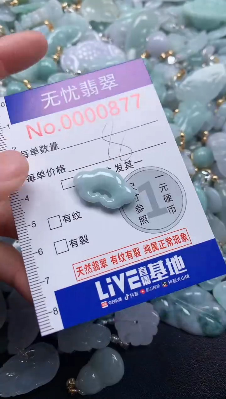 颈饰未镶嵌翡翠877