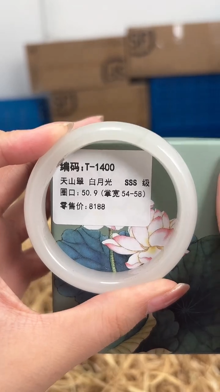 未镶嵌手镯石英质玉T-1400