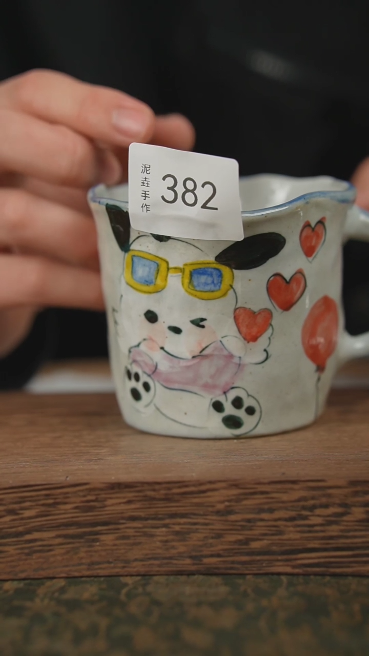 【闪购商品】摆件泥垚手作 景德镇手工手绘器物382