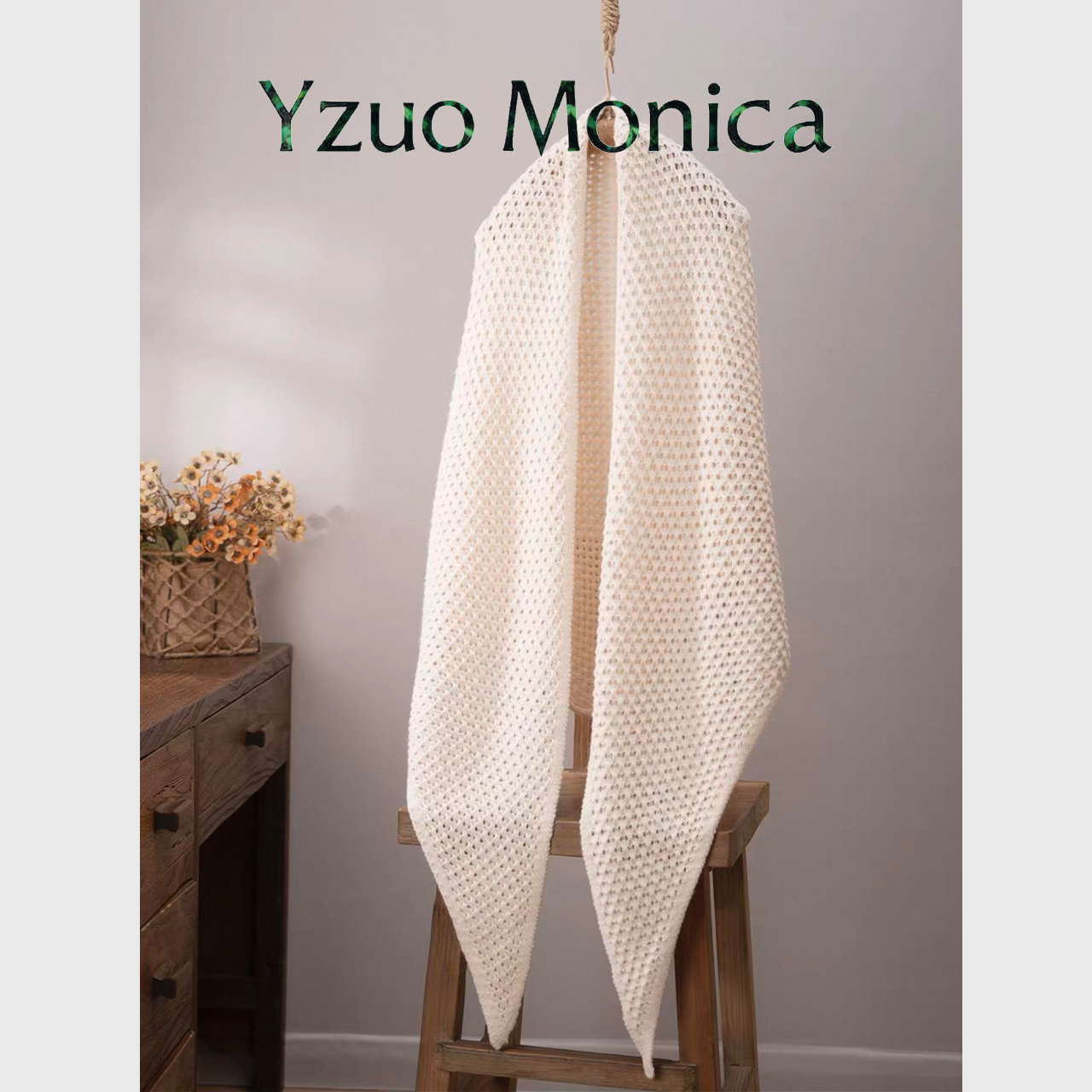 【杨左Monica】气质百搭保暖“羊毛”时尚休闲披肩A21211