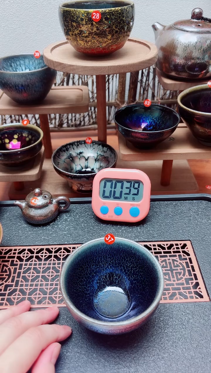 茶盏༊****?37号建盏工匠茶器