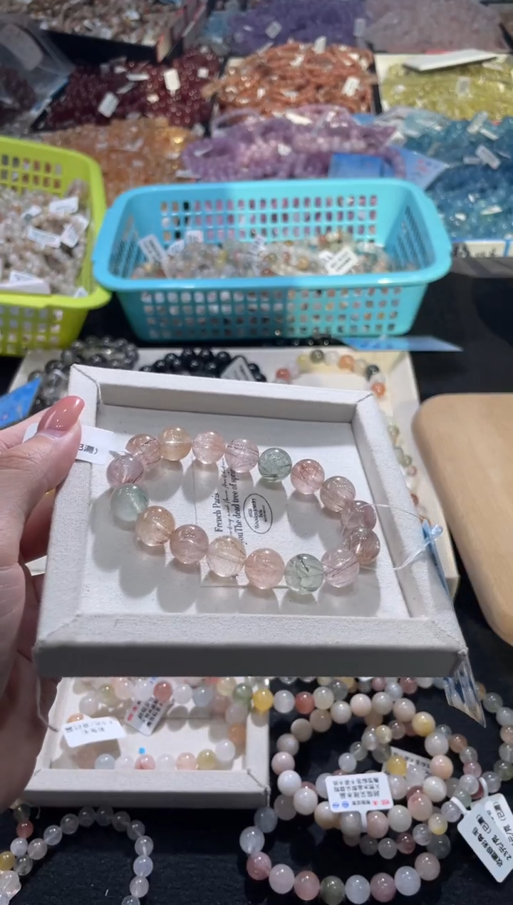 水晶手链未镶嵌428号 多样性发一