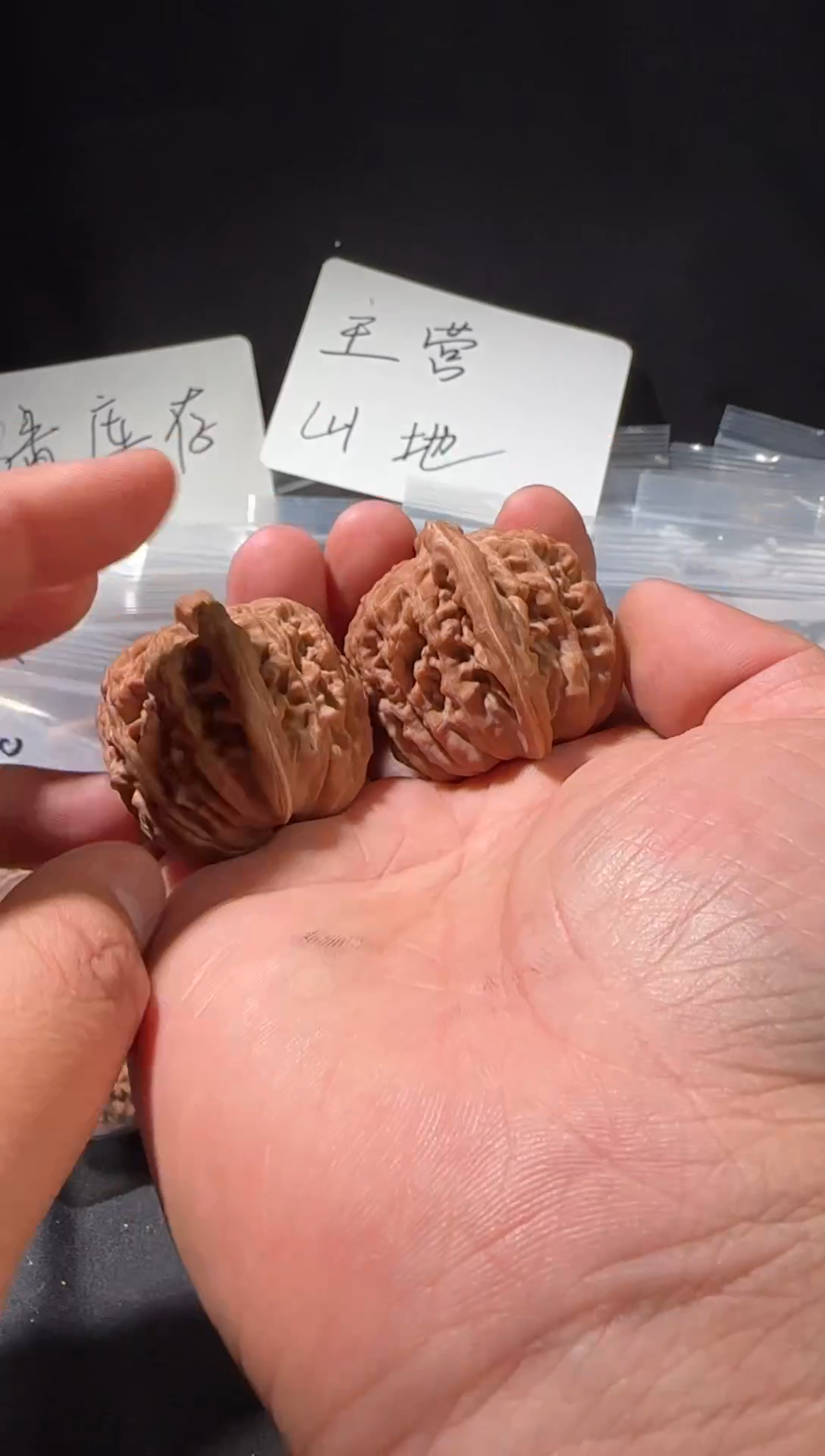 把件文玩核桃无药四座楼