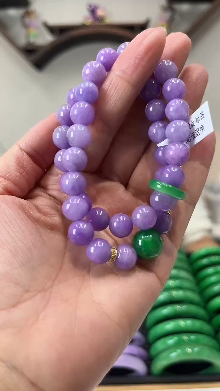 【闪购商品】砖雕闪16 紫罗兰项链