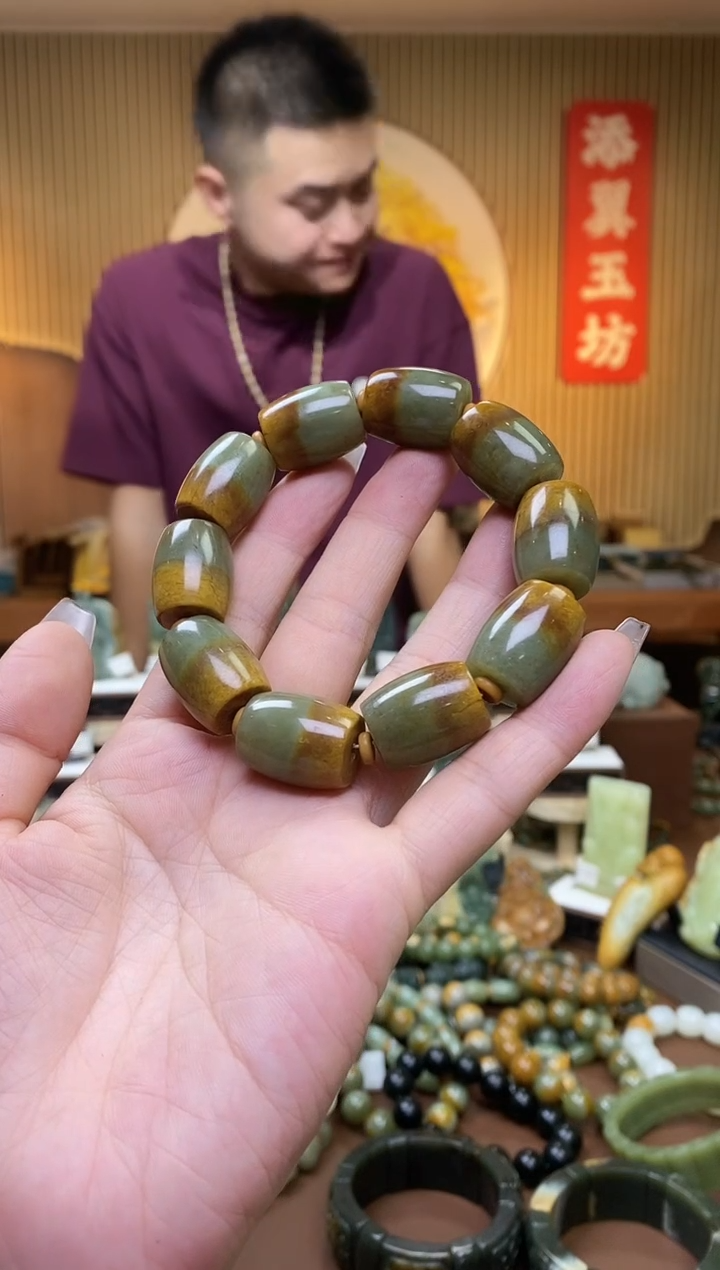 【闪购商品】和田玉手串未镶嵌多样性随机发一