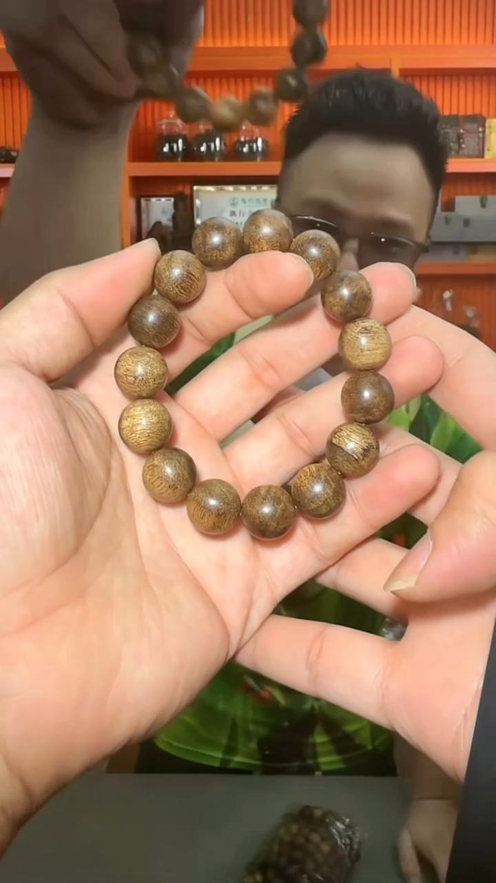 沉香手串162号单圈棋楠多样性发一